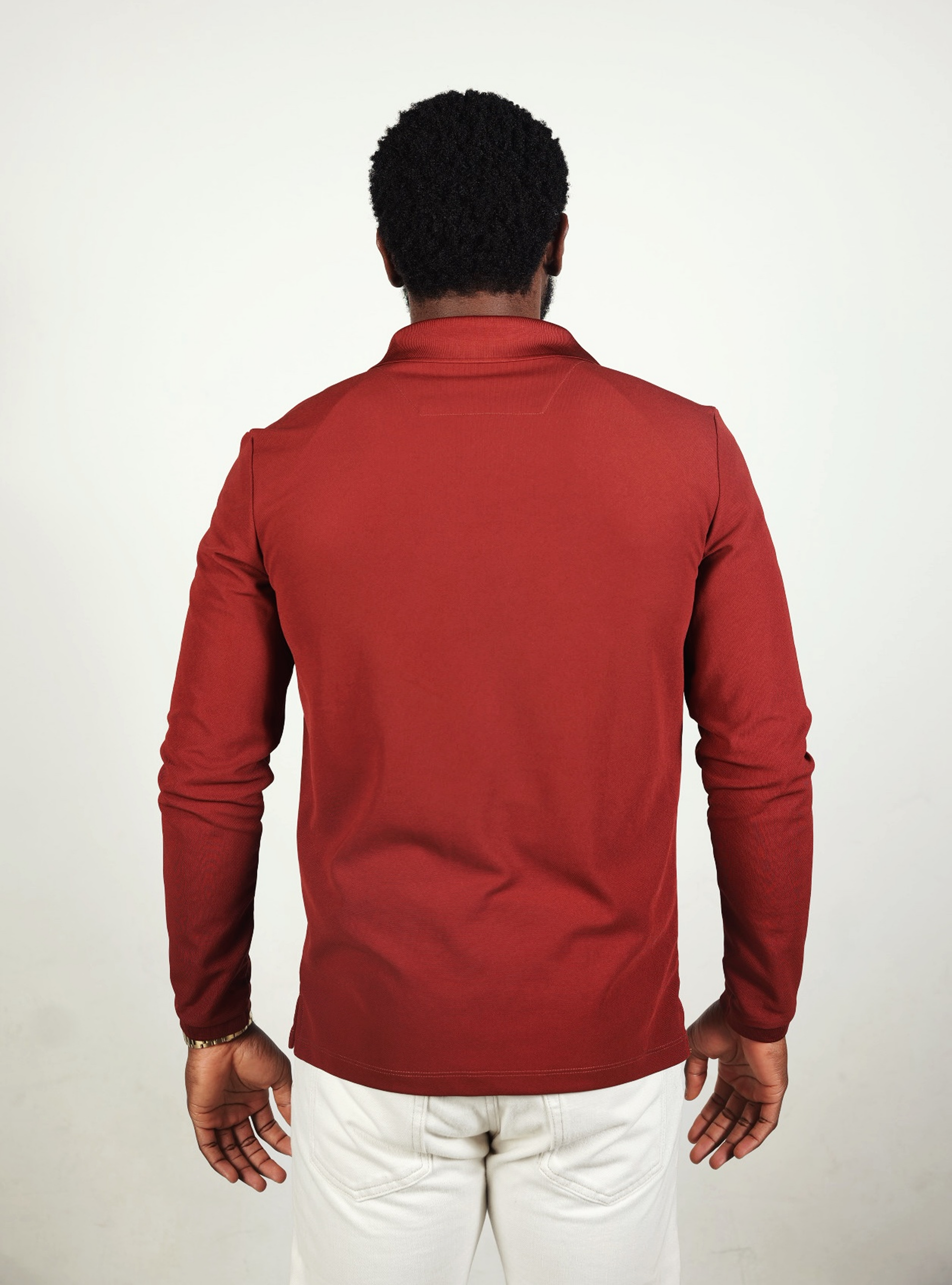 Men’s Long Sleeve Polo Shirt