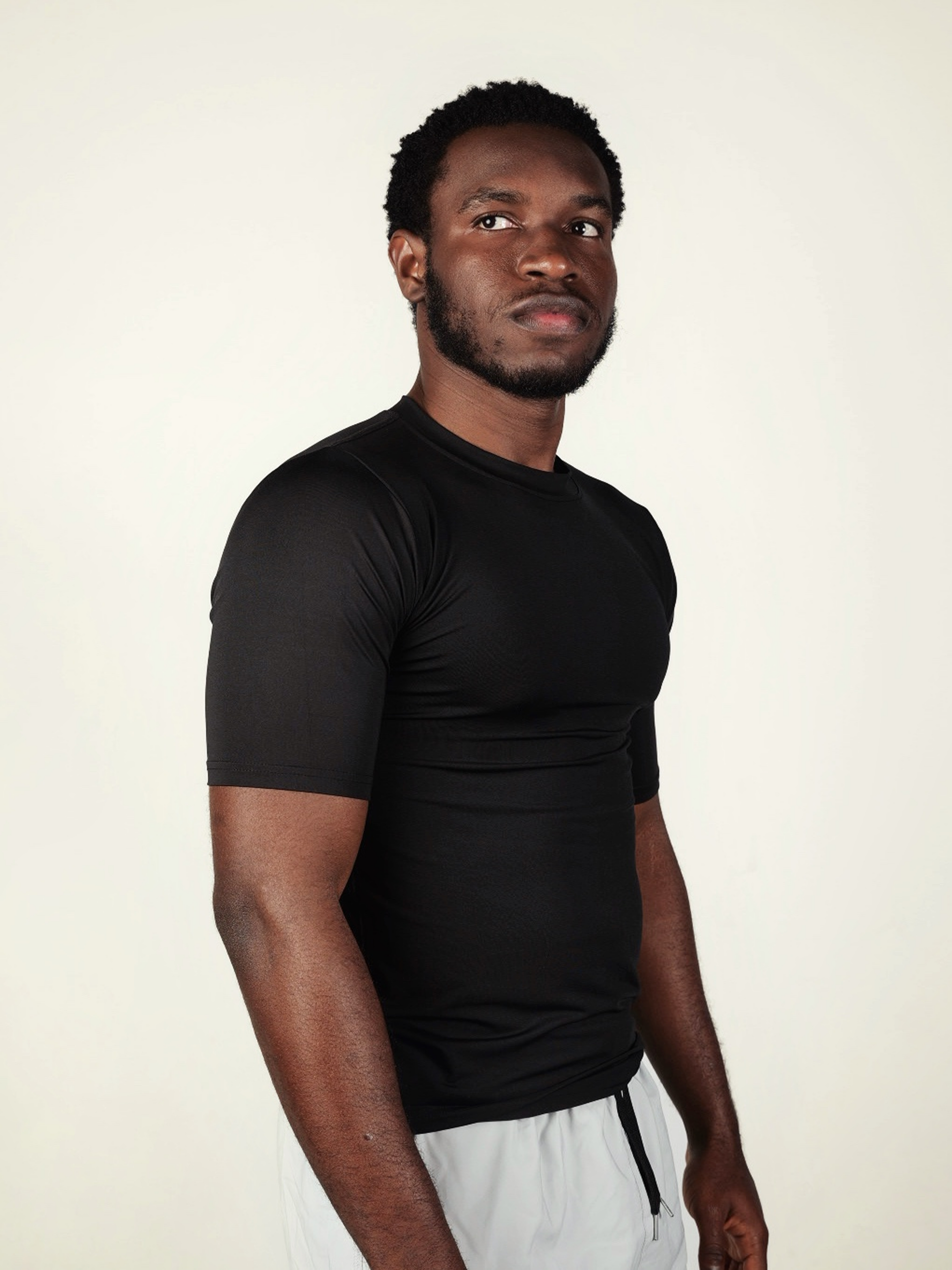 Men’s Black Compression Short Sleeve T-Shirt