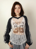 Women’s Sheer Floral Lace Jersey