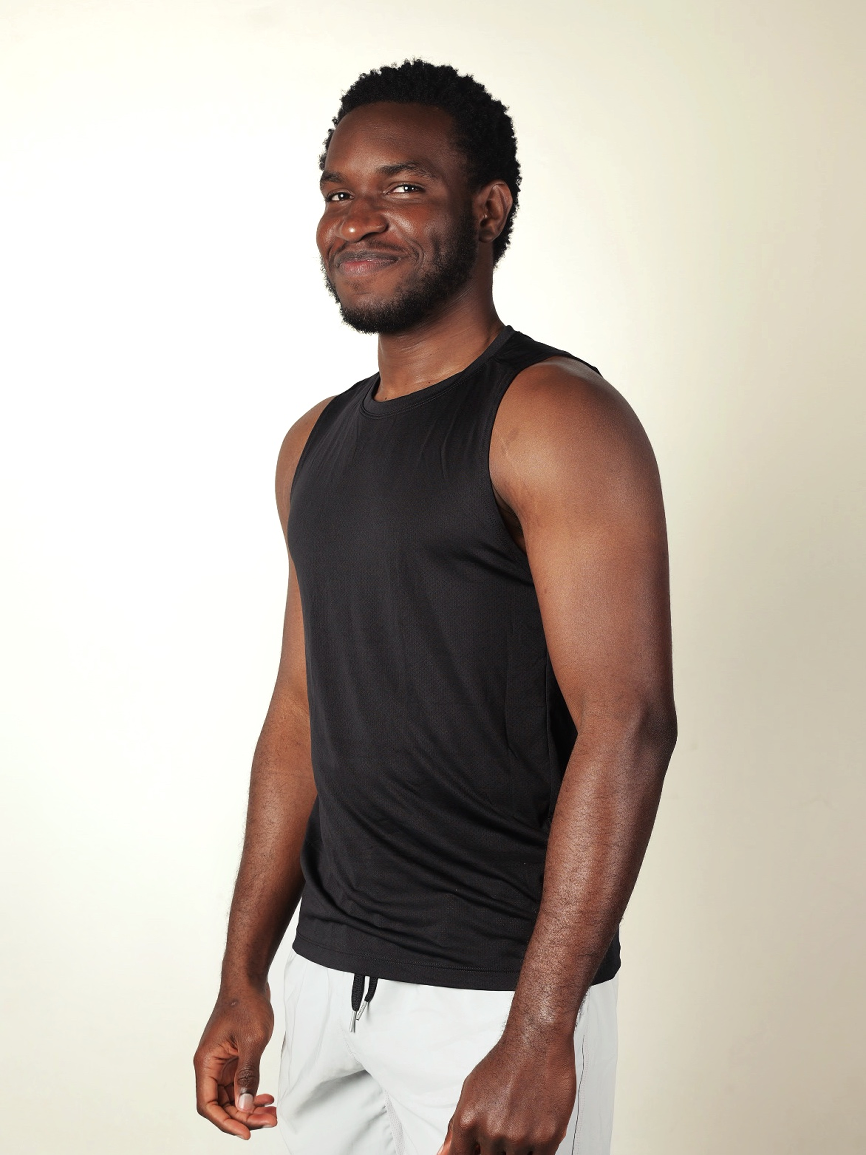 Men’s Black Performance Tank Top
