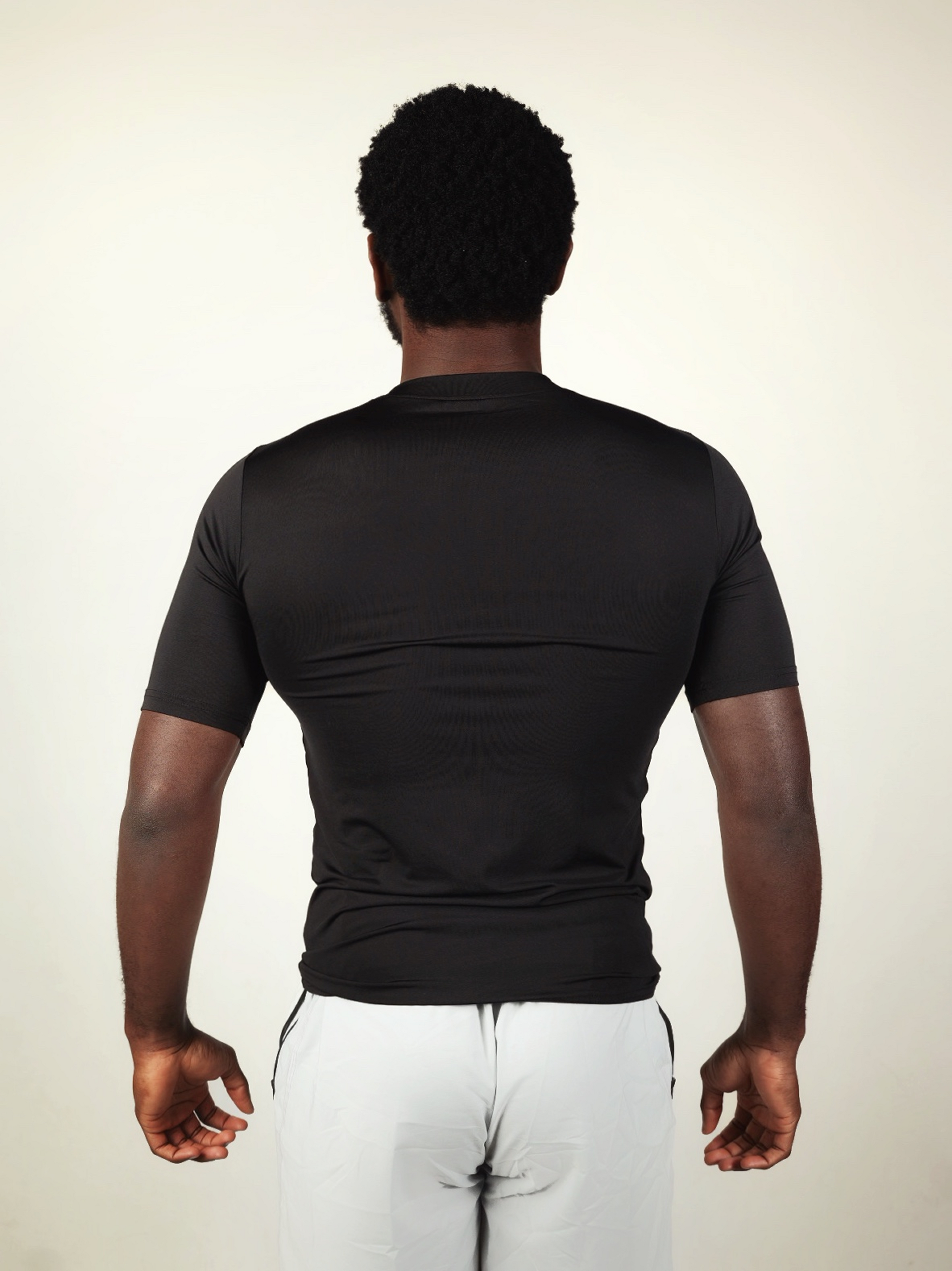 Men’s Black Compression Short Sleeve T-Shirt
