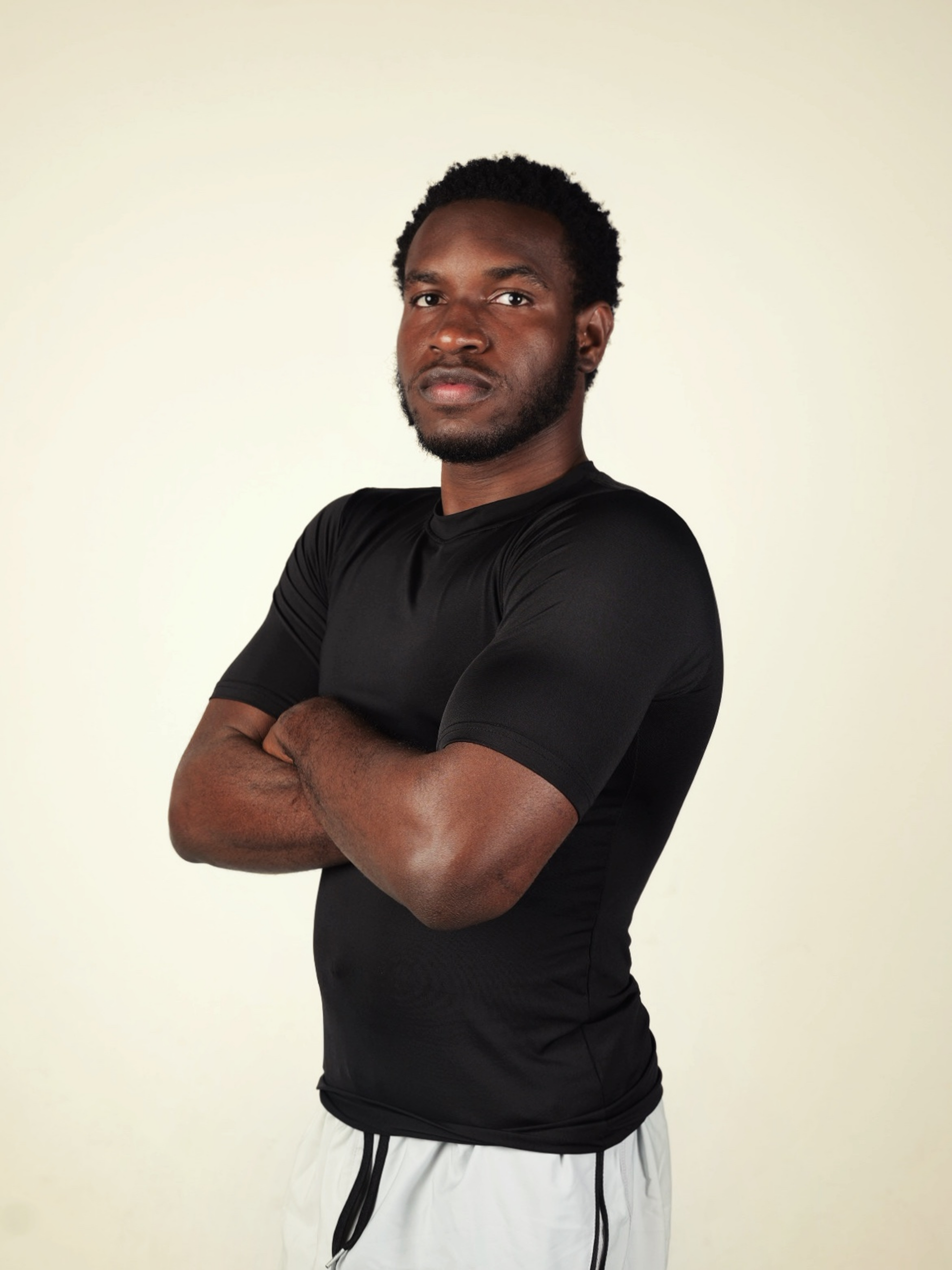 Men’s Black Compression Short Sleeve T-Shirt