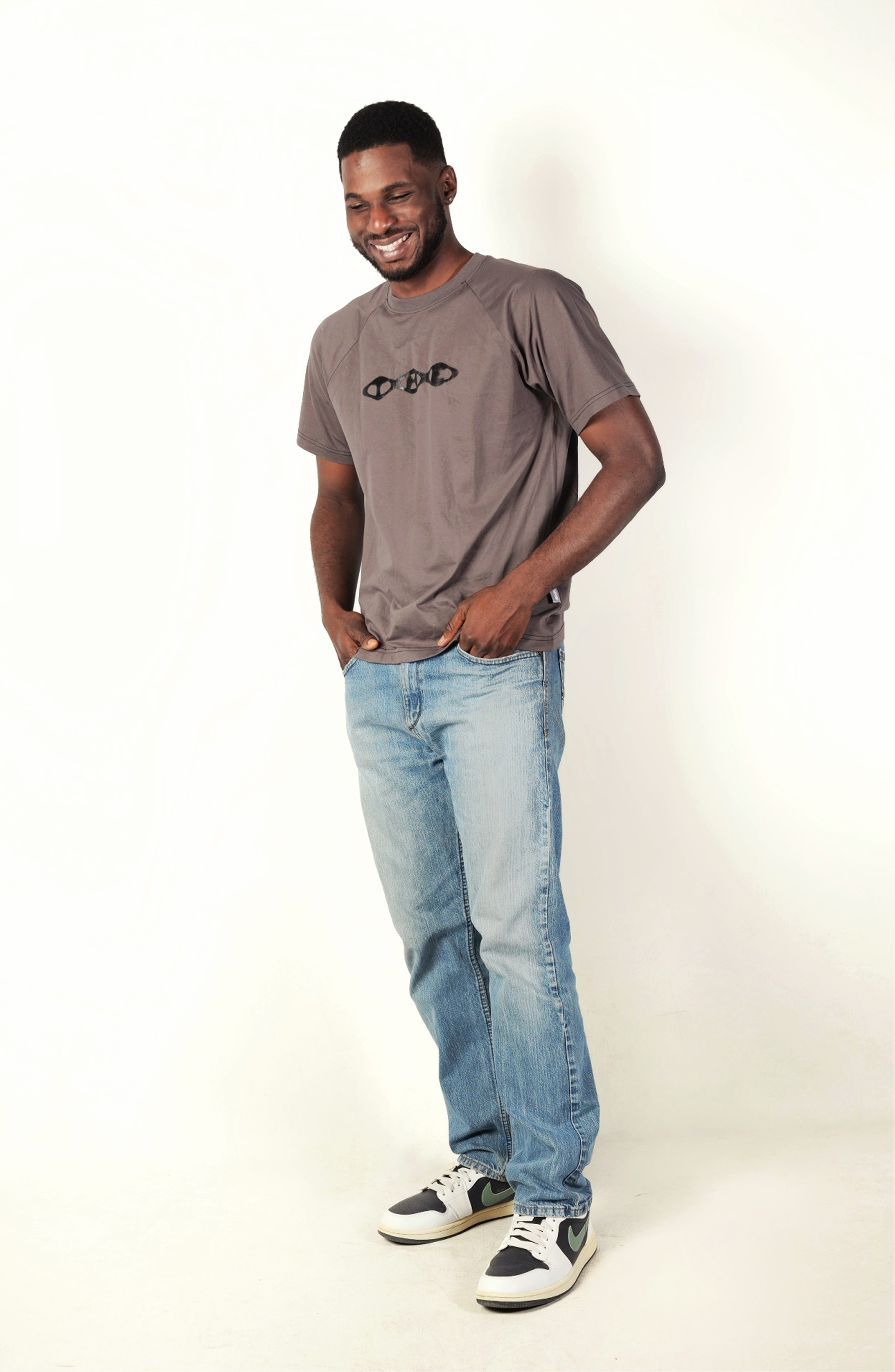 Unisex Charcoal Grey Short Sleeve T-Shirt
