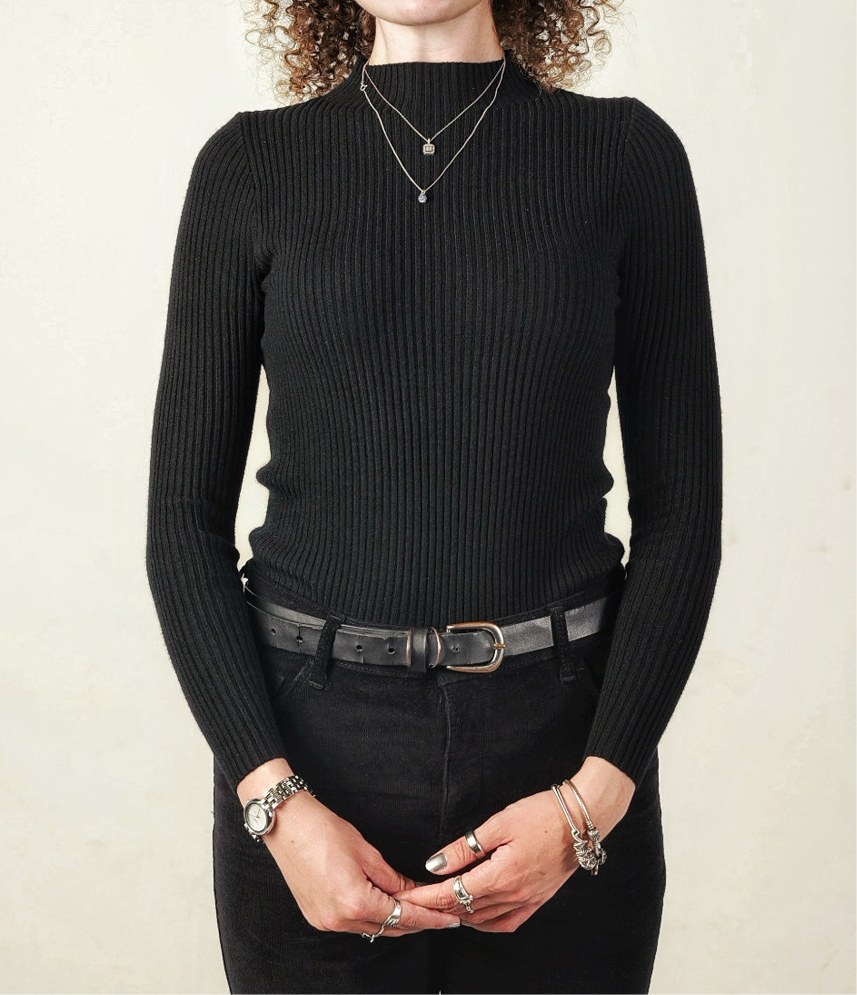 Mock Neck Top