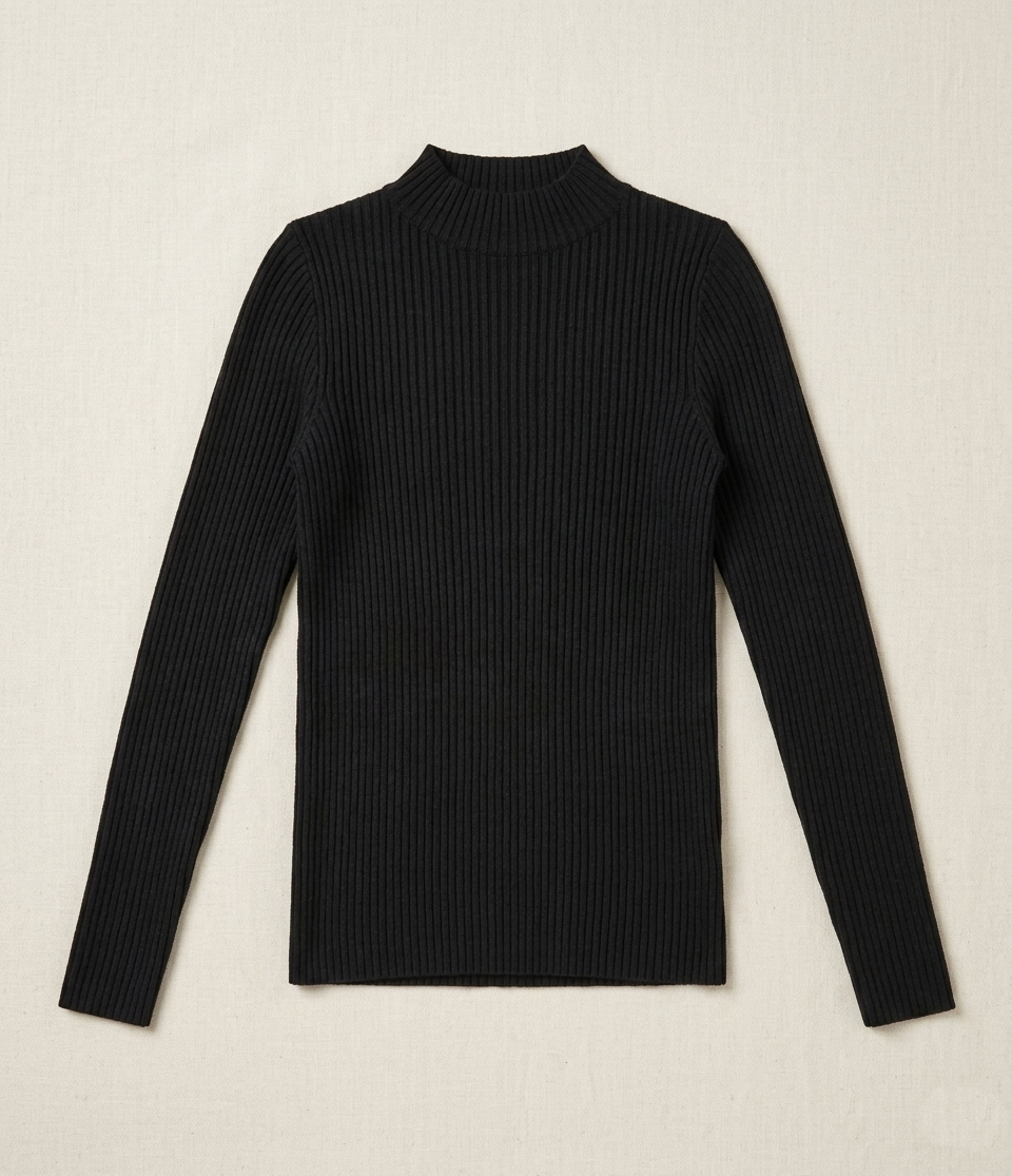 Mock Neck Top