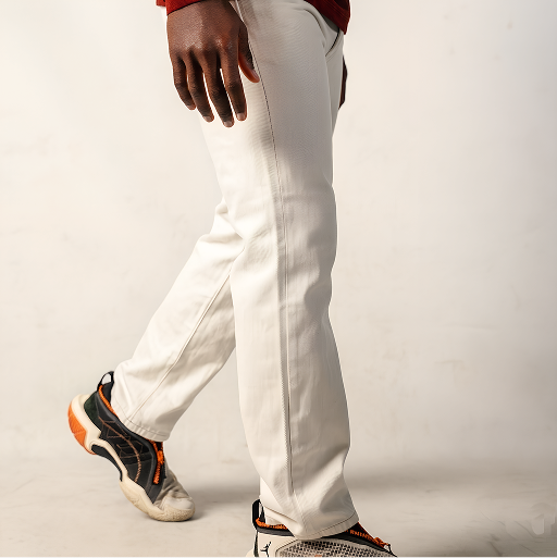 Straight white Jeans