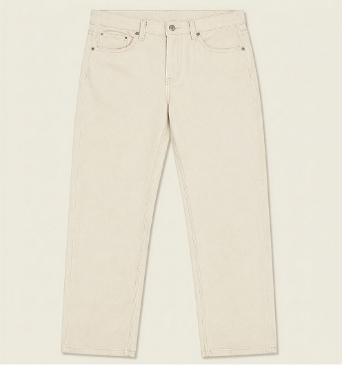 Straight white Jeans