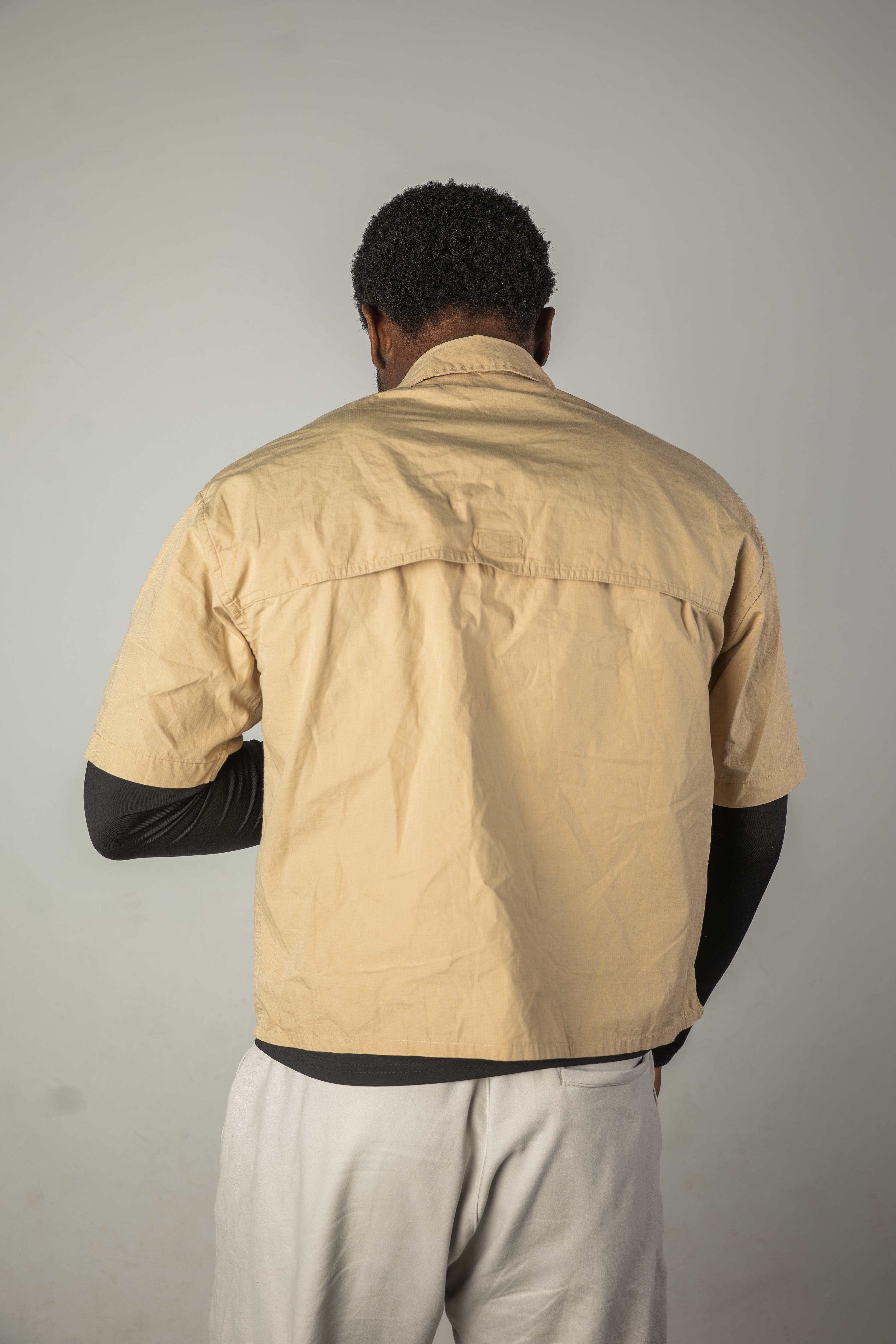 Peige utility shirt with cargo pockets