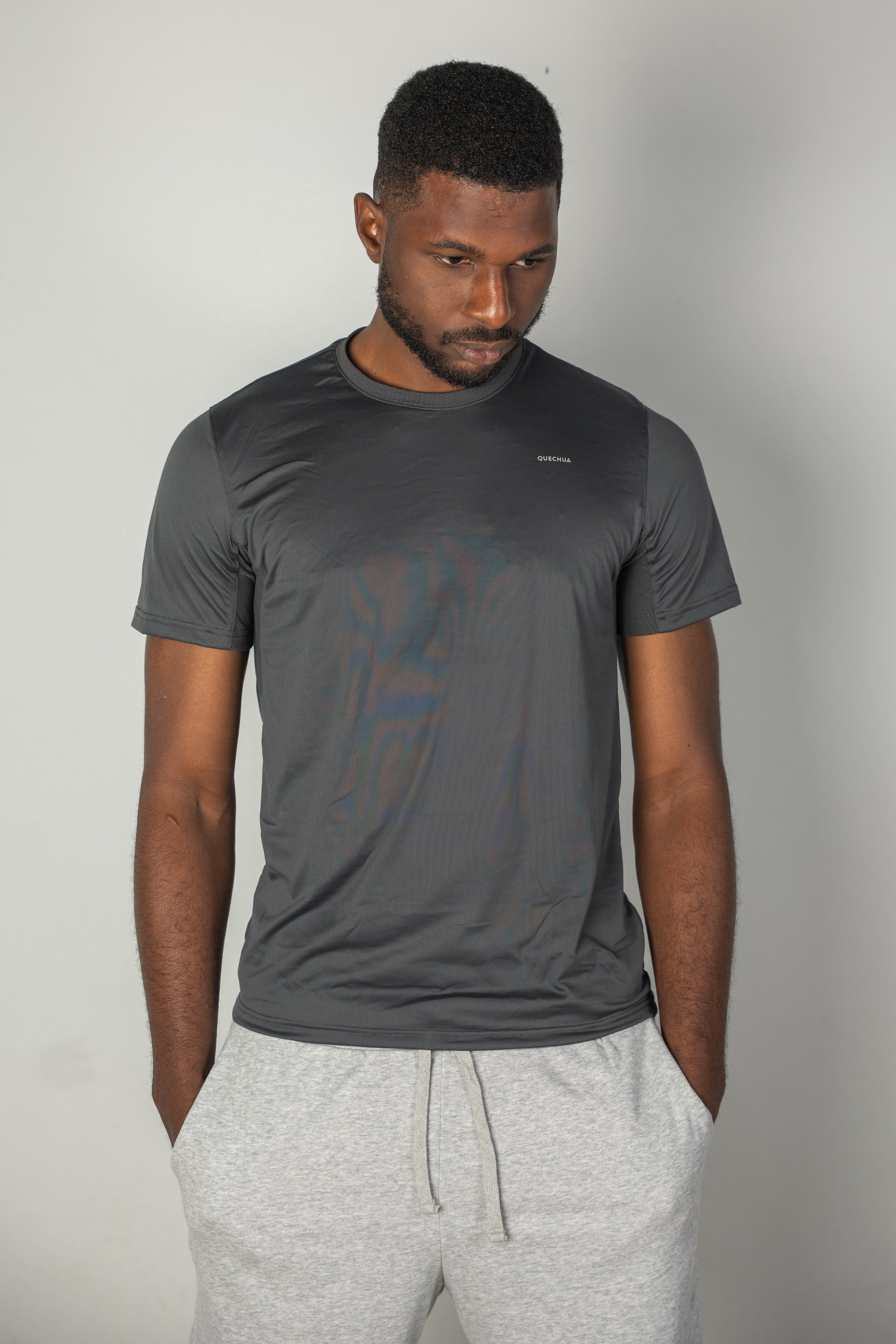 Quechua Men's MH100 Hiking T-Shirt