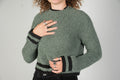 Green Koton 9135 teddy sweater