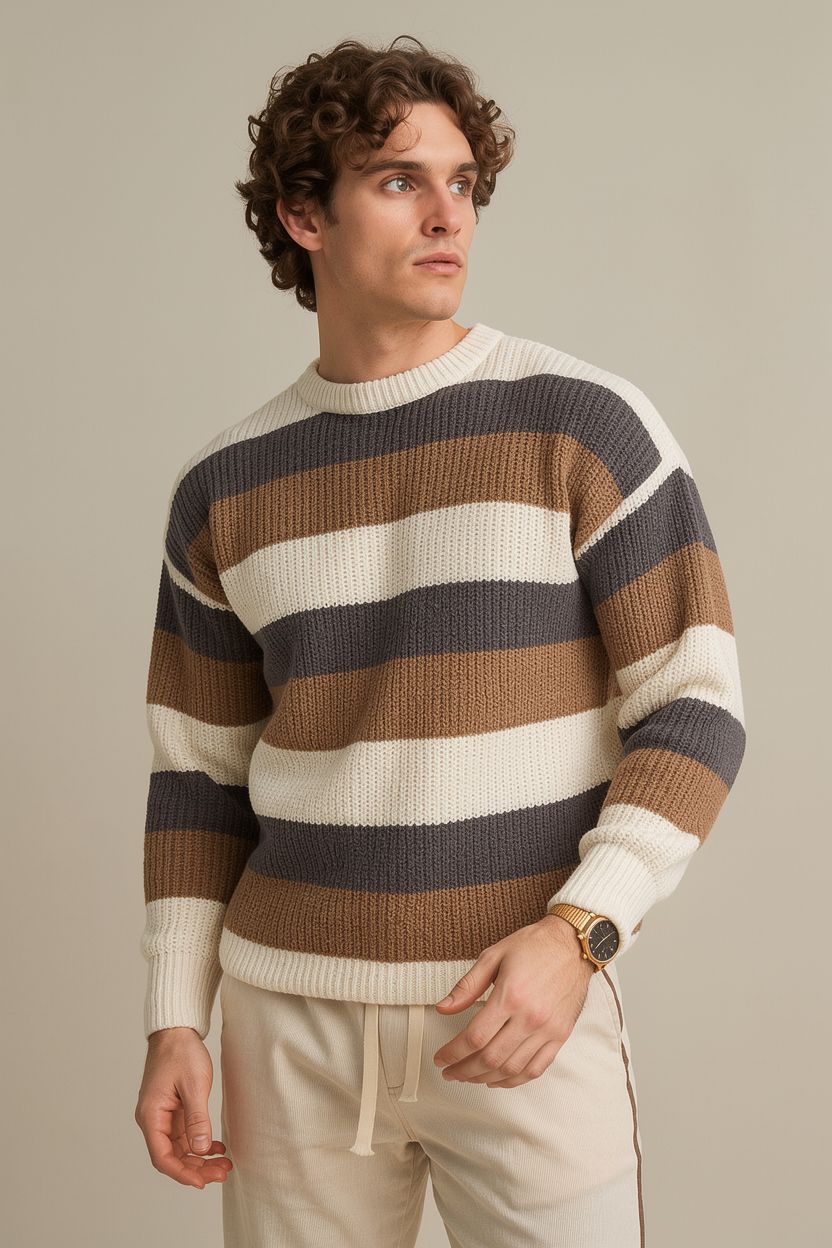 Woven Sweater