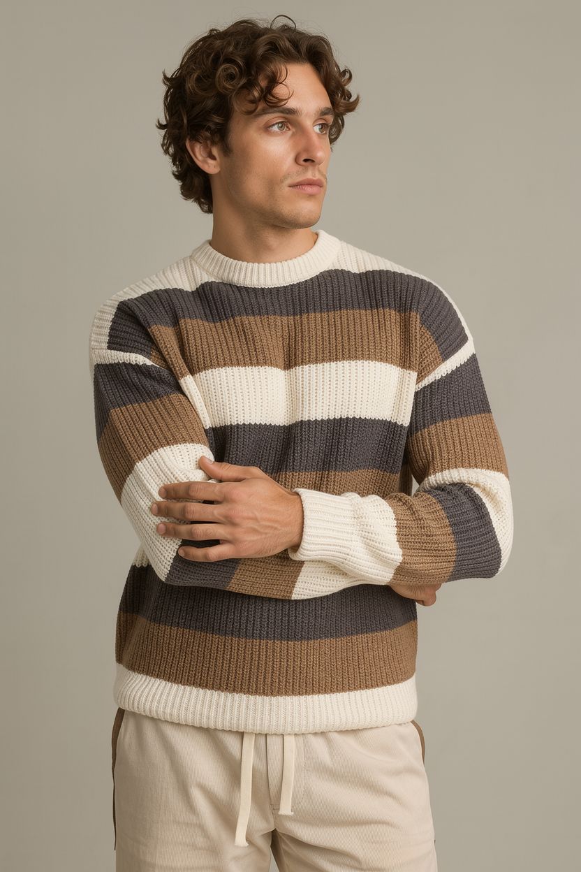 Woven Sweater