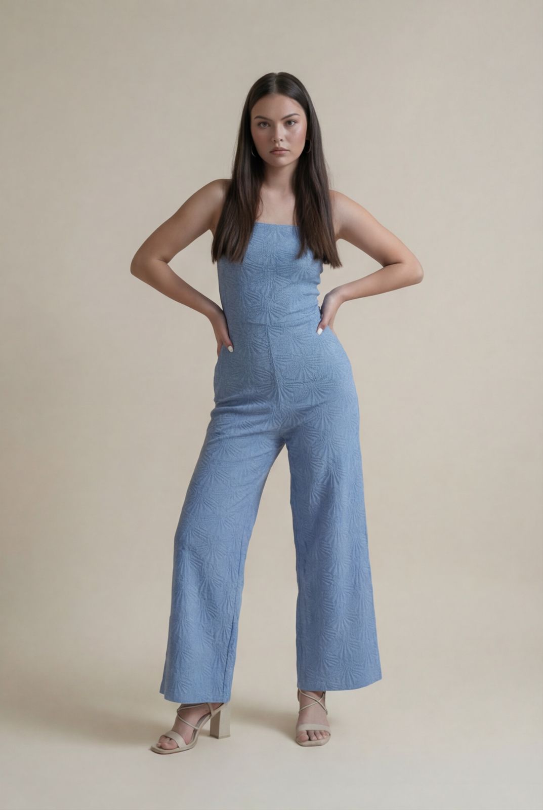 Blue Jumpsuit