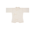 The Lotus Jacquard Short Sleeve Blouse