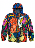 Graphic Art Print Hoodie