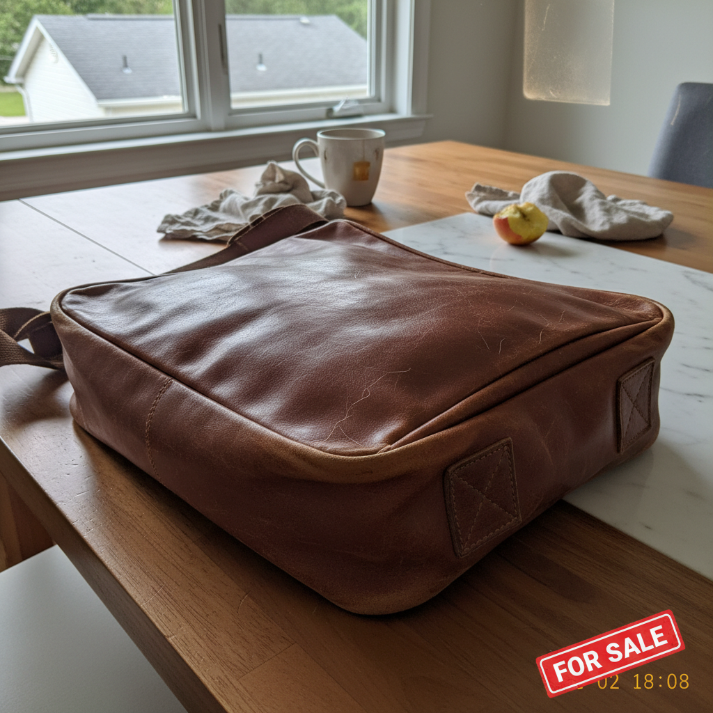 Leather Bag - Home Photo